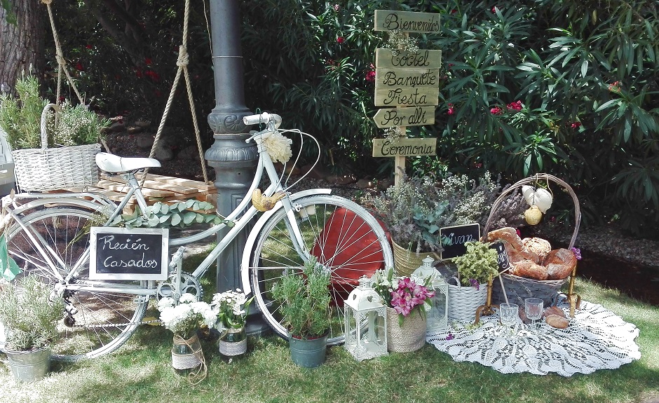 Bicicleta-de-bienvenida-vintage-para-boda Bienvenida 